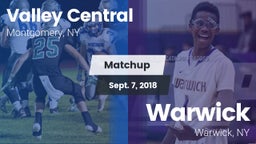Matchup: Valley Central vs. Warwick  2018
