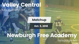 Matchup: Valley Central vs. Newburgh Free Academy  2018