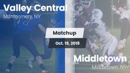 Matchup: Valley Central vs. Middletown  2018