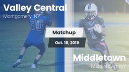 Matchup: Valley Central vs. Middletown  2019