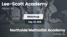 Matchup: Lee-Scott Academy vs. Northside Methodist Academy  2016