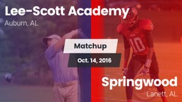 Matchup: Lee-Scott Academy vs. Springwood  2016