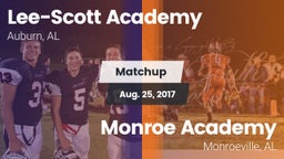 Matchup: Lee-Scott Academy vs. Monroe Academy  2017