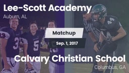 Matchup: Lee-Scott Academy vs. Calvary Christian School 2017