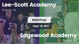 Matchup: Lee-Scott Academy vs. Edgewood Academy  2017