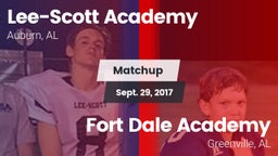 Matchup: Lee-Scott Academy vs. Fort Dale Academy  2017