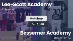 Matchup: Lee-Scott Academy vs. Bessemer Academy  2017