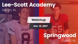Matchup: Lee-Scott Academy vs. Springwood  2017