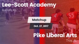 Matchup: Lee-Scott Academy vs. Pike Liberal Arts  2017