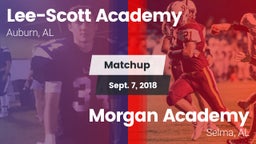 Matchup: Lee-Scott Academy vs. Morgan Academy  2018