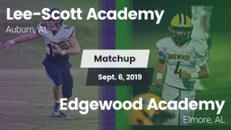 Matchup: Lee-Scott Academy vs. Edgewood Academy  2019