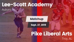 Matchup: Lee-Scott Academy vs. Pike Liberal Arts  2019