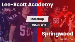 Matchup: Lee-Scott Academy vs. Springwood  2019