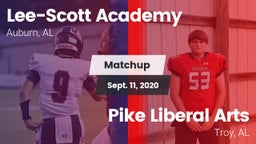 Matchup: Lee-Scott Academy vs. Pike Liberal Arts  2020