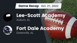 Recap: Lee-Scott Academy vs. Fort Dale Academy  2022