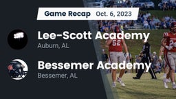 Recap: Lee-Scott Academy vs. Bessemer Academy  2023