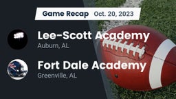 Recap: Lee-Scott Academy vs. Fort Dale Academy  2023