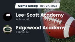 Recap: Lee-Scott Academy vs. Edgewood Academy  2023