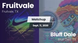 Matchup: Fruitvale vs. Bluff Dale  2020