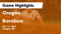 Oregon  vs Baraboo  Game Highlights - Oct. 11, 2022