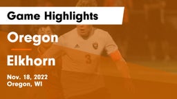 Oregon  vs Elkhorn  Game Highlights - Nov. 18, 2022