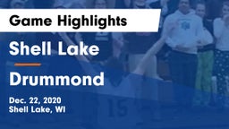 Shell Lake  vs Drummond  Game Highlights - Dec. 22, 2020