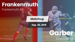 Matchup: Frankenmuth vs. Garber  2016