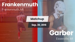 Matchup: Frankenmuth vs. Garber  2016