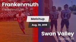 Matchup: Frankenmuth vs. Swan Valley  2018