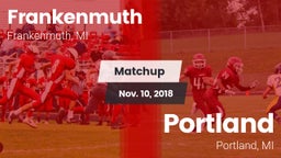 Matchup: Frankenmuth vs. Portland  2018