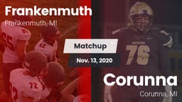 Matchup: Frankenmuth vs. Corunna  2020