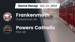 Recap: Frankenmuth  vs. Powers Catholic  2022