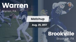 Matchup: Warren vs. Brookville  2017