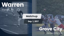 Matchup: Warren vs. Grove City  2017