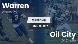 Matchup: Warren vs. Oil City  2017