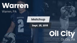 Matchup: Warren vs. Oil City  2018