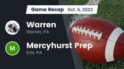 Recap: Warren  vs. Mercyhurst Prep  2023