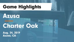 Azusa  vs Charter Oak Game Highlights - Aug. 24, 2019
