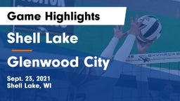 Shell Lake  vs Glenwood City  Game Highlights - Sept. 23, 2021
