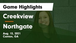 Creekview  vs Northgate  Game Highlights - Aug. 13, 2021