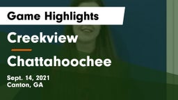 Creekview  vs Chattahoochee Game Highlights - Sept. 14, 2021