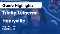 Trinity Lutheran  vs Henryville  Game Highlights - Aug. 16, 2021