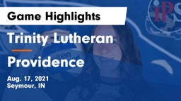 Trinity Lutheran  vs Providence  Game Highlights - Aug. 17, 2021