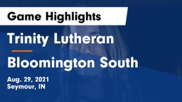 Trinity Lutheran  vs Bloomington South  Game Highlights - Aug. 29, 2021
