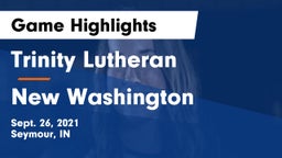 Trinity Lutheran  vs New Washington  Game Highlights - Sept. 26, 2021