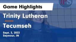 Trinity Lutheran  vs Tecumseh  Game Highlights - Sept. 3, 2022