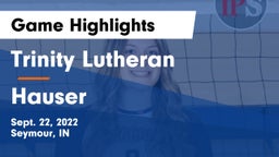Trinity Lutheran  vs Hauser  Game Highlights - Sept. 22, 2022