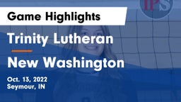Trinity Lutheran  vs New Washington Game Highlights - Oct. 13, 2022