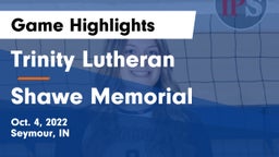 Trinity Lutheran  vs Shawe Memorial  Game Highlights - Oct. 4, 2022