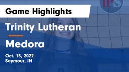 Trinity Lutheran  vs Medora  Game Highlights - Oct. 15, 2022